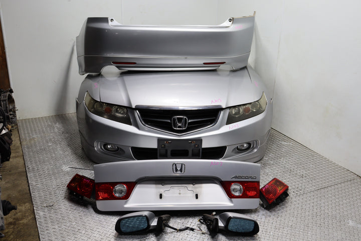 2004–2008 Acura TSX OEM Rear End Conversion Complete Rear Bumper Trunk Lid Tail Light Assembly