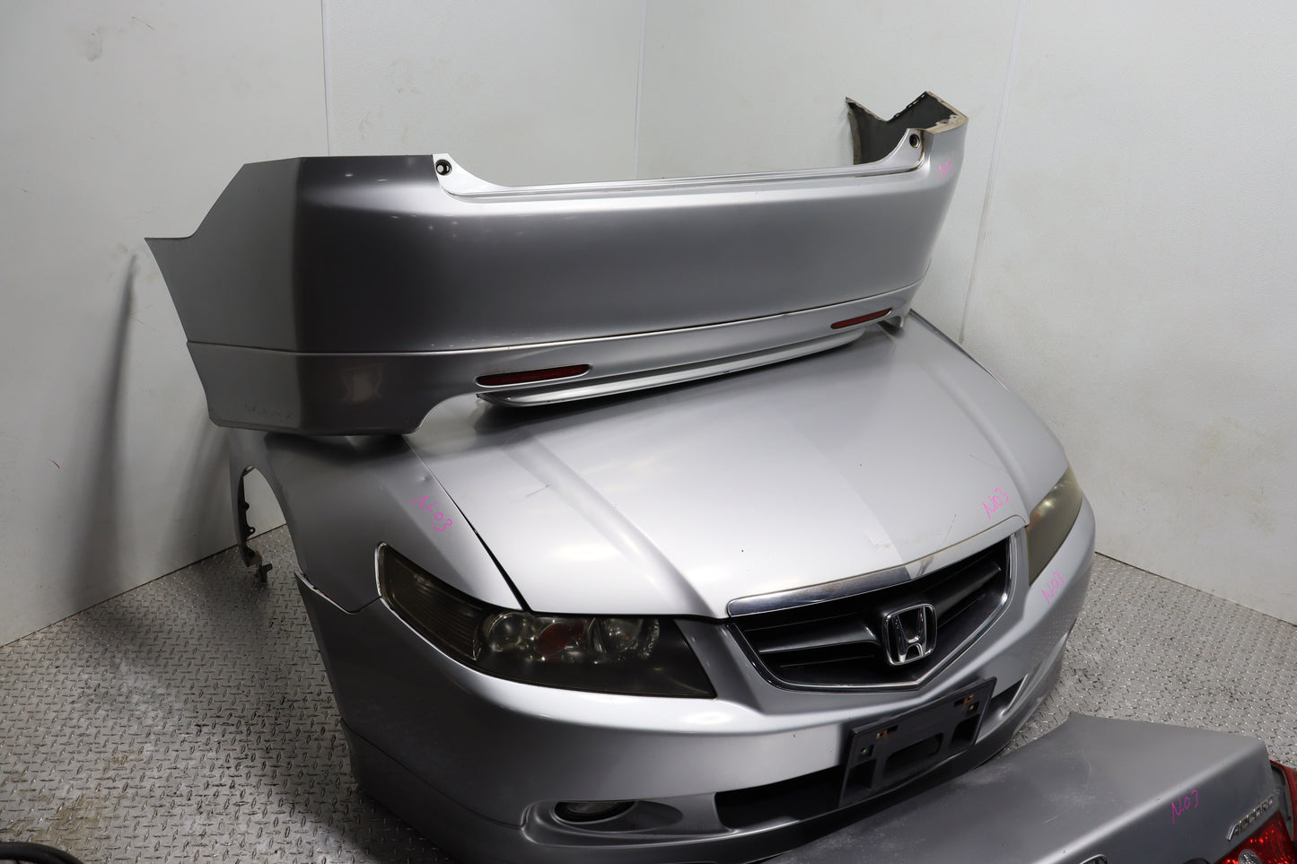 2004–2008 Acura TSX OEM Front End Nose Cut Assembly Complete Front Clip Conversion