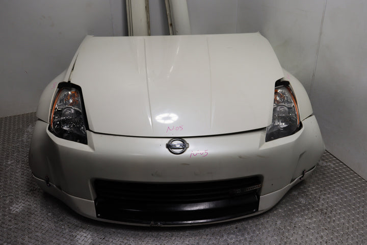 2003–2006 Nissan 350Z OEM Front End Nose Cut Assembly Complete Front Clip Conversion
