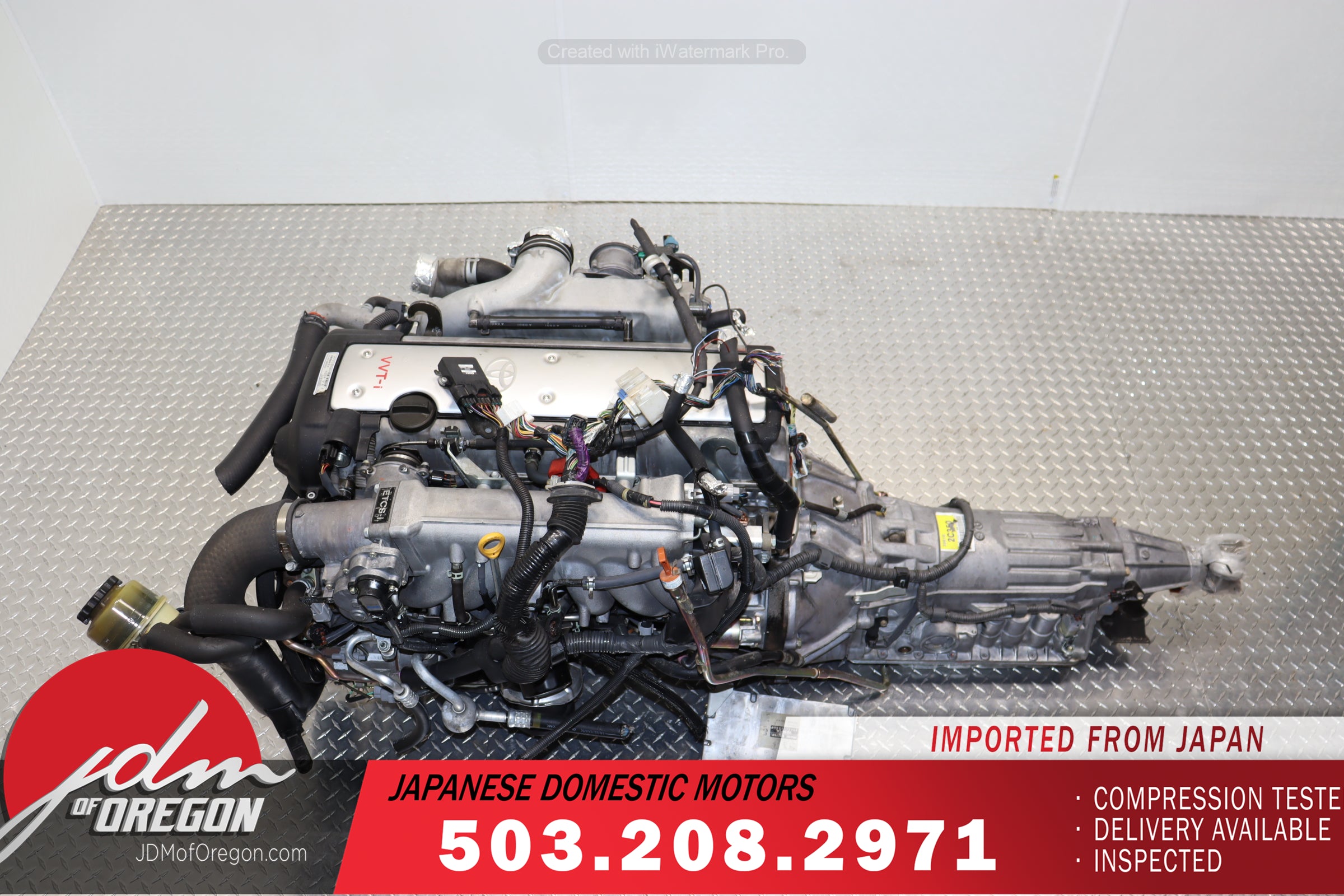 JDM 1JZ-GTE VVTI TURBO MOTOR & AUTOMATIC TRANSMISSION LEXUS IS300 GS300 TOYOTA CHASER 1JZ ENGINE SWAP