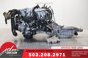 JDM 1JZ-GTE VVTI TURBO MOTOR & AUTOMATIC TRANSMISSION LEXUS IS300 GS300 TOYOTA CHASER 1JZ ENGINE SWAP