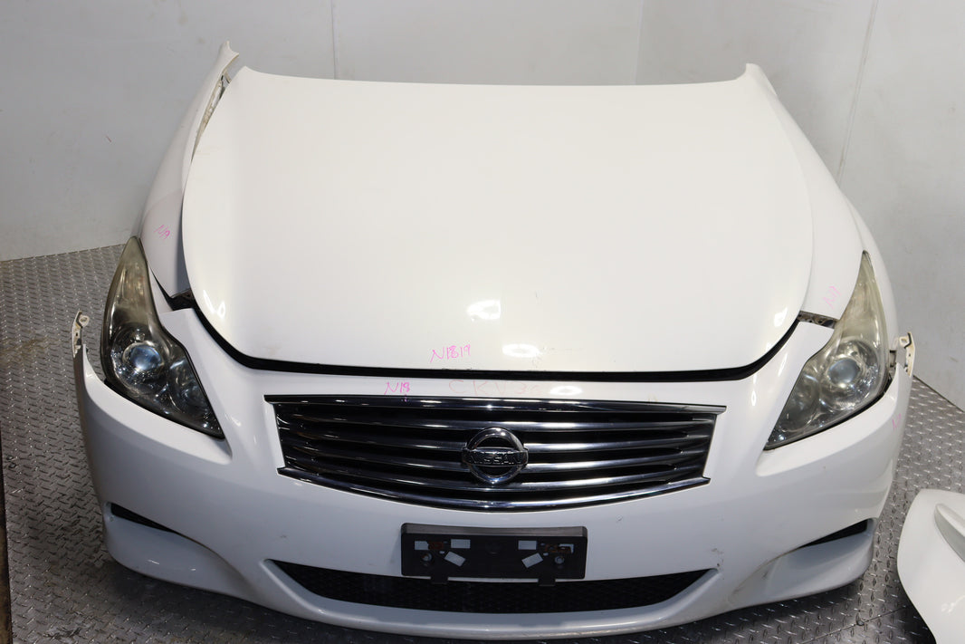 JDM 2010-2015 Nissan Skyline V36 Infiniti G37 Coupe Complete Front End Nose Cut OEM
