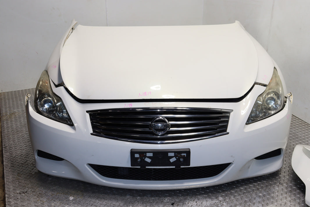 JDM 2010-2015 Nissan Skyline V36 Infiniti G37 Coupe Complete Front End Nose Cut OEM