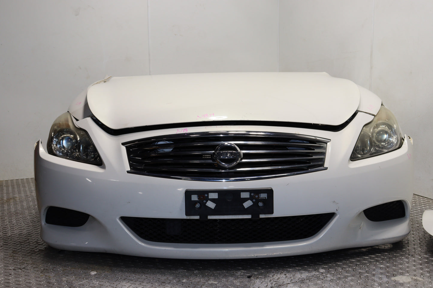 JDM 2010-2015 Nissan Skyline V36 Infiniti G37 Coupe Complete Front End Nose Cut OEM