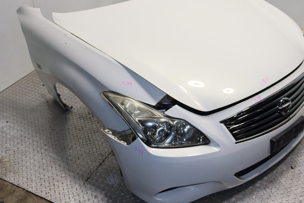 JDM 2010-2015 Nissan Skyline V36 Infiniti G37 Coupe Complete Front End Nose Cut OEM