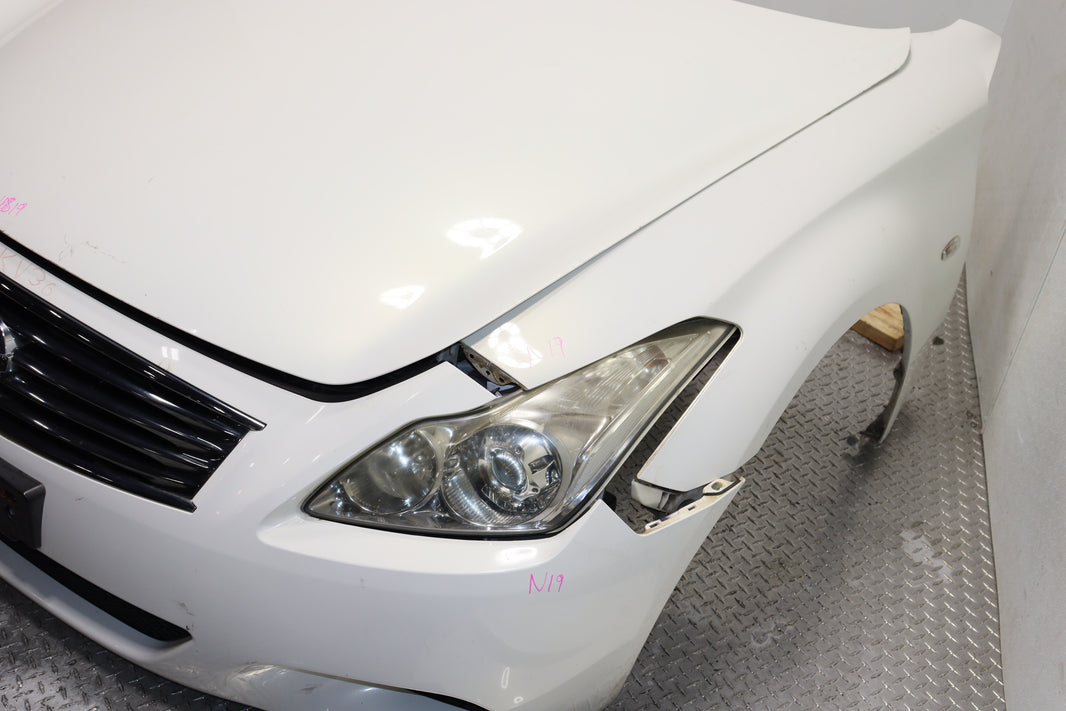 JDM 2010-2015 Nissan Skyline V36 Infiniti G37 Coupe Complete Front End Nose Cut OEM