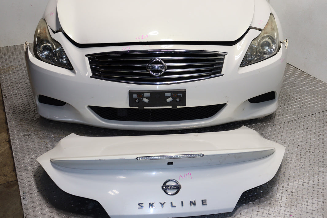 JDM 2010-2015 Nissan Skyline V36 Infiniti G37 Coupe Complete Front End Nose Cut OEM