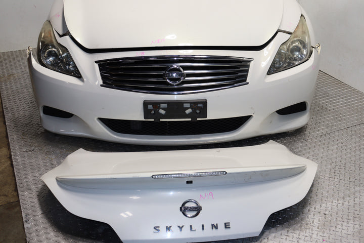 JDM 2010-2015 Nissan Skyline V36 Infiniti G37 Coupe OEM Rear Trunk Lid & Tail Lights