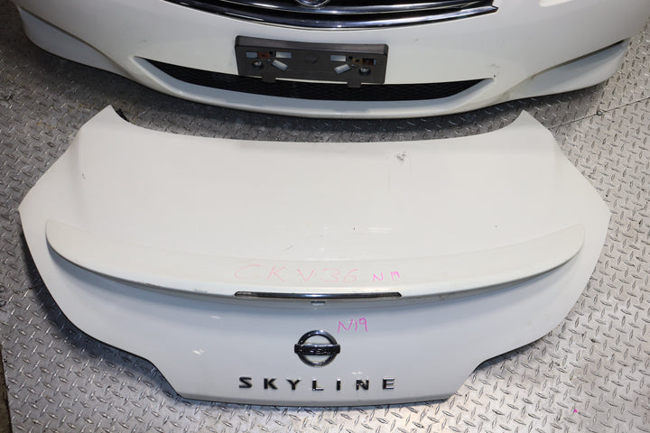 JDM 2010-2015 Nissan Skyline V36 Infiniti G37 Coupe OEM Rear Trunk Lid & Tail Lights