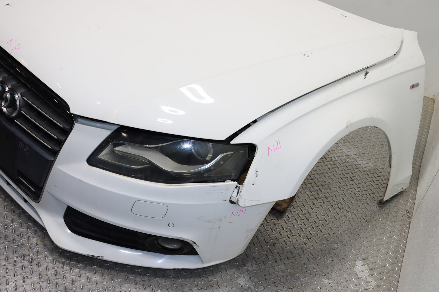 2013-2016 Audi A4 OEM Complete Front End Nose Cut
