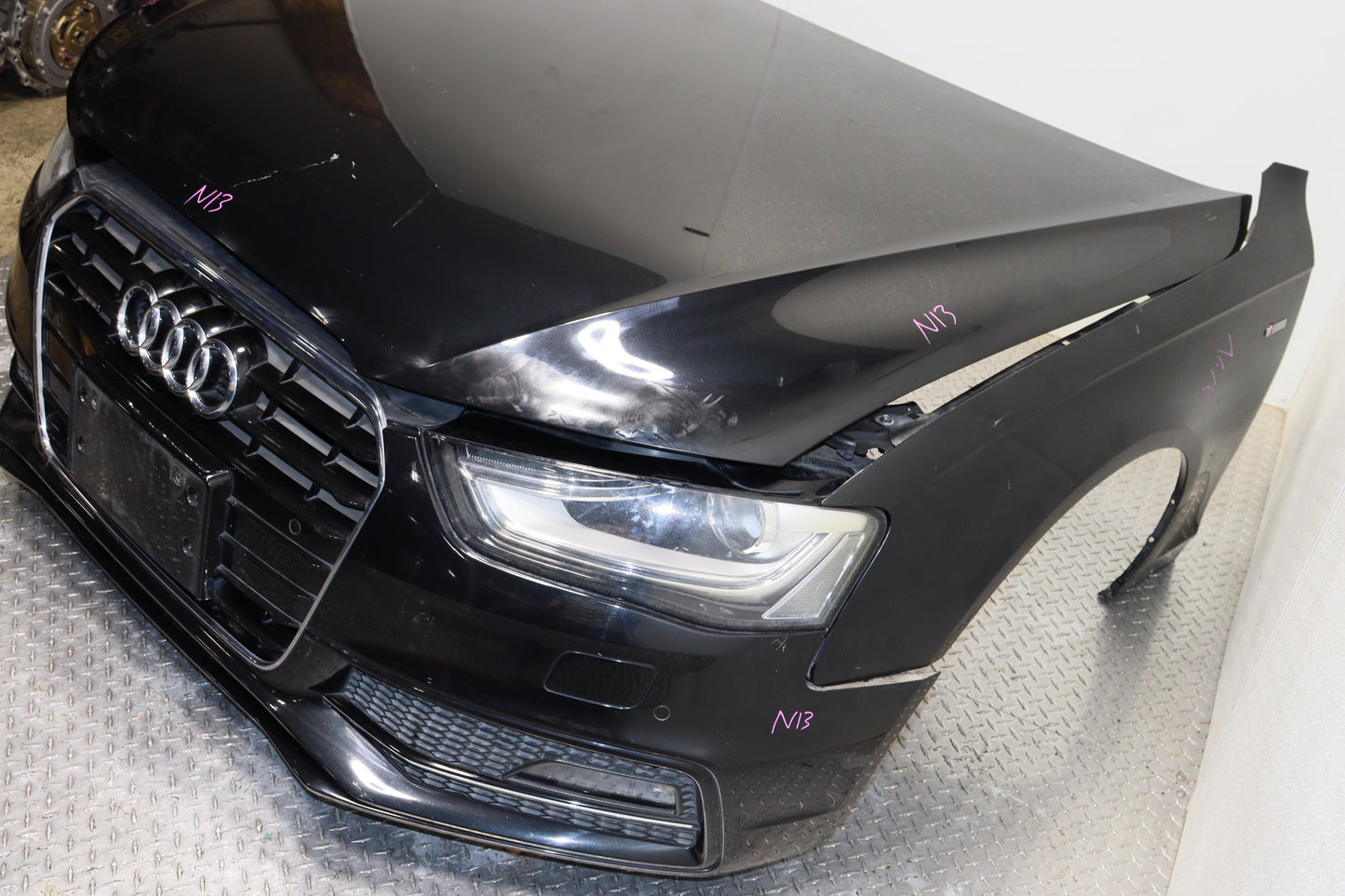 2013-2016 Audi A4 OEM Complete Front End Nose Cut