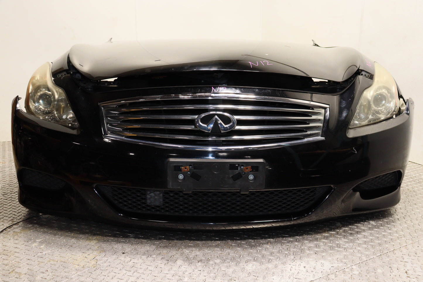 JDM 2008-2013 Infiniti G37 / 2014-2015 Infiniti Q60 Coupe OEM Complete Front End Nose Cut