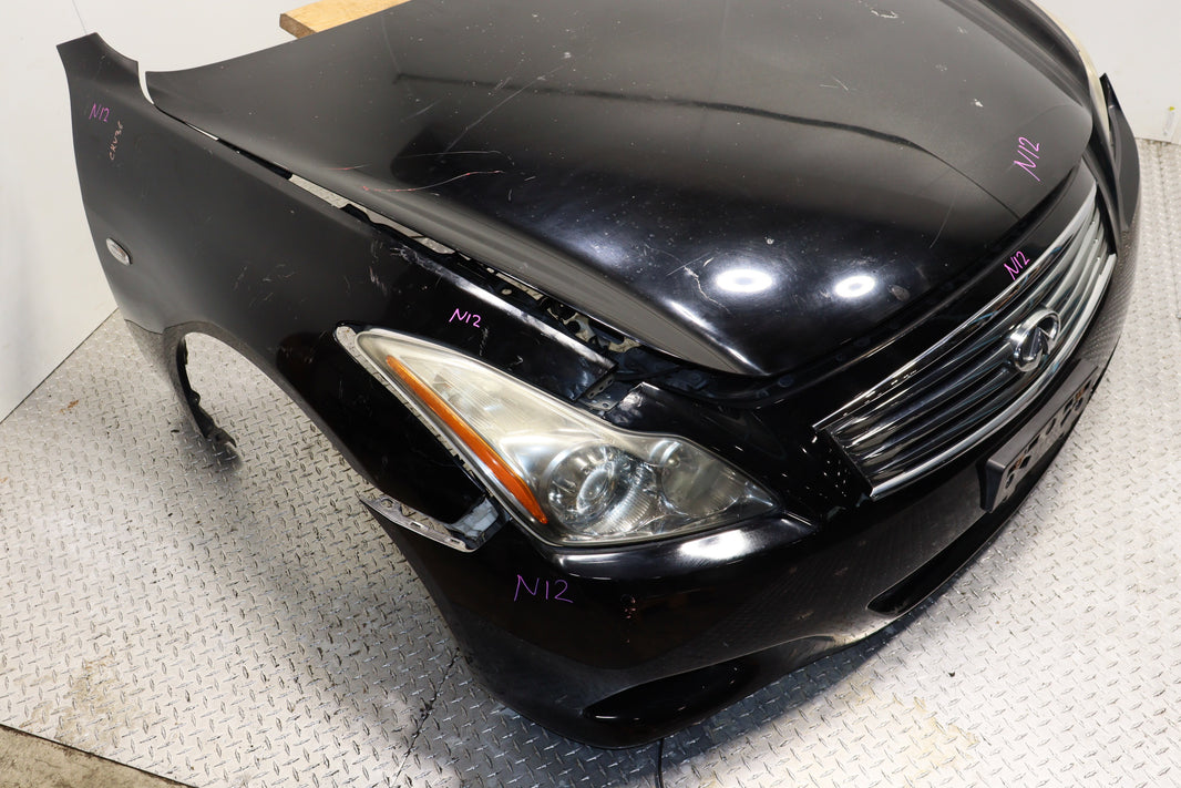JDM 2008-2013 Infiniti G37 / 2014-2015 Infiniti Q60 Coupe OEM Complete Front End Nose Cut