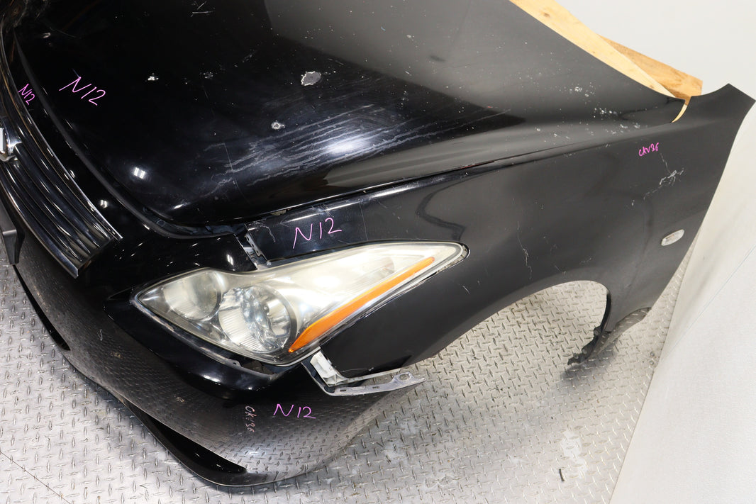 JDM 2008-2013 Infiniti G37 / 2014-2015 Infiniti Q60 Coupe OEM Complete Front End Nose Cut