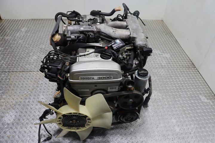 1992–1996 Toyota Lexus JDM 2JZ-GE 3.0L Non VVT-i Engine Rear Sump with Wiring Harness & ECU – SC300 GS300