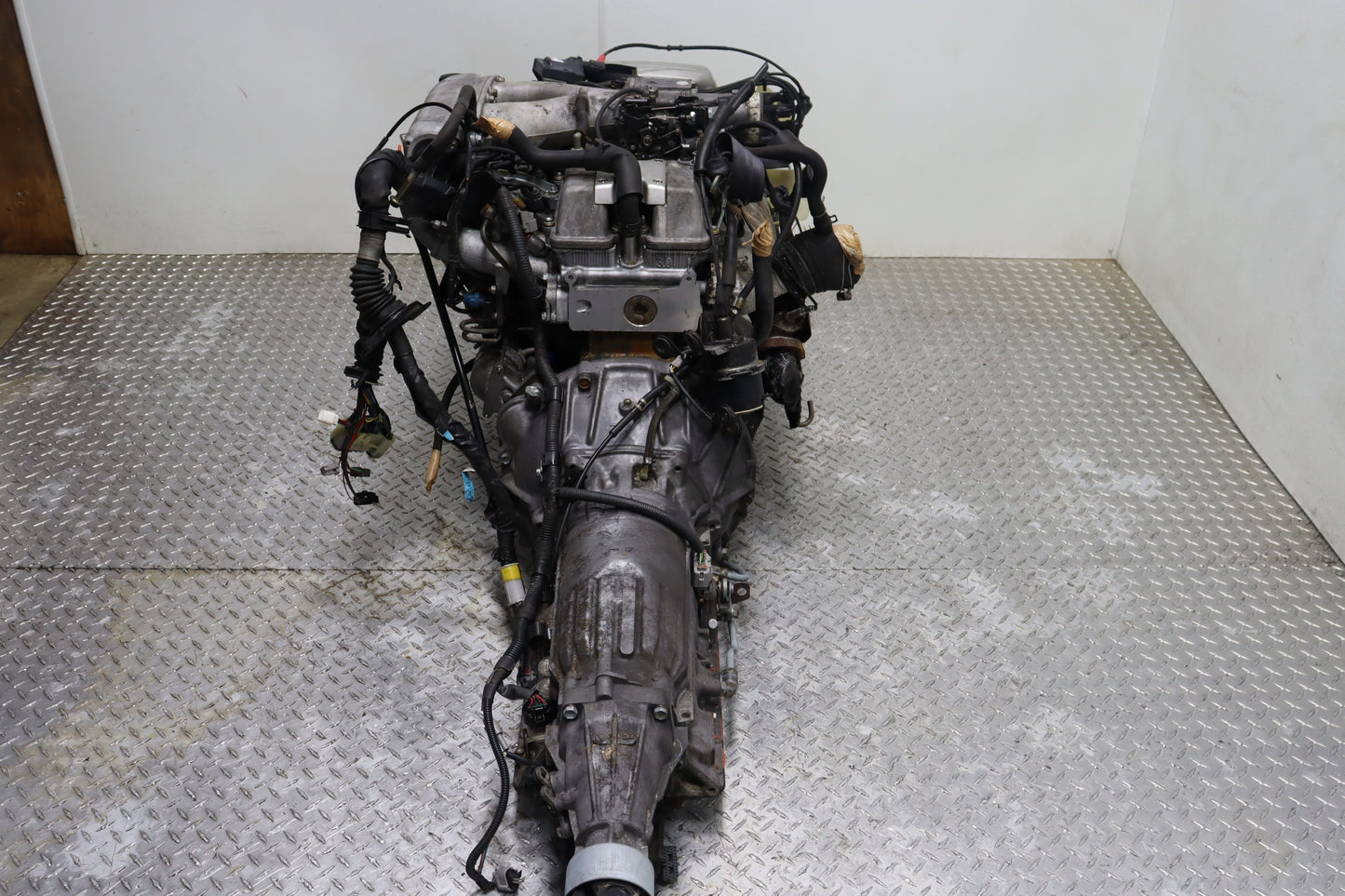 1992–1996 Toyota Lexus JDM 2JZ-GE 3.0L Non VVT-i Engine Rear Sump with Wiring Harness & ECU – SC300 GS300