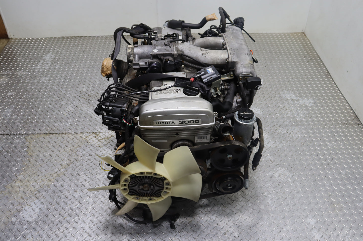 1992–1996 Toyota Lexus JDM 2JZ-GE 3.0L Non VVT-i Engine Rear Sump with Wiring Harness & ECU – SC300 GS300