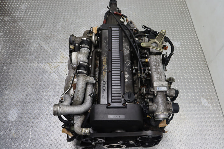 JDM Toyota Supra Soarer 1JZ-GTE 2.5L Inline-6 Non VVT-i Twin Turbo Engine with Automatic Transmission
