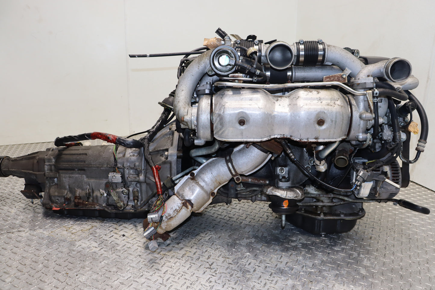 JDM Toyota Supra Soarer 1JZ-GTE 2.5L Inline-6 Non VVT-i Twin Turbo Engine with Automatic Transmission