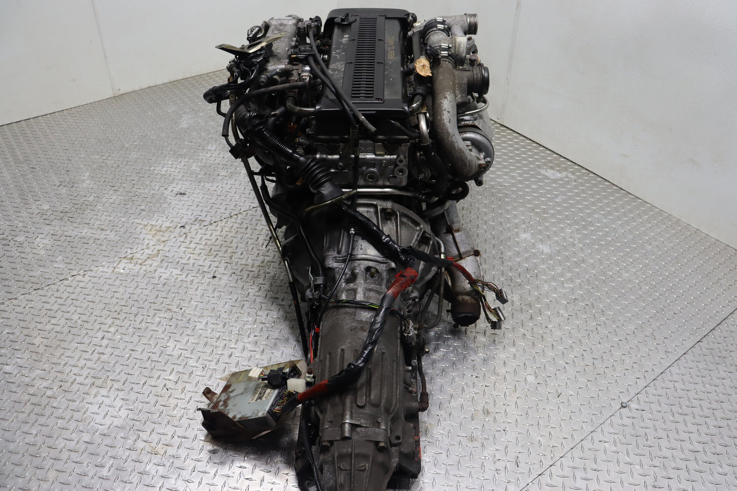JDM Toyota Supra Soarer 1JZ-GTE 2.5L Inline-6 Non VVT-i Twin Turbo Engine with Automatic Transmission