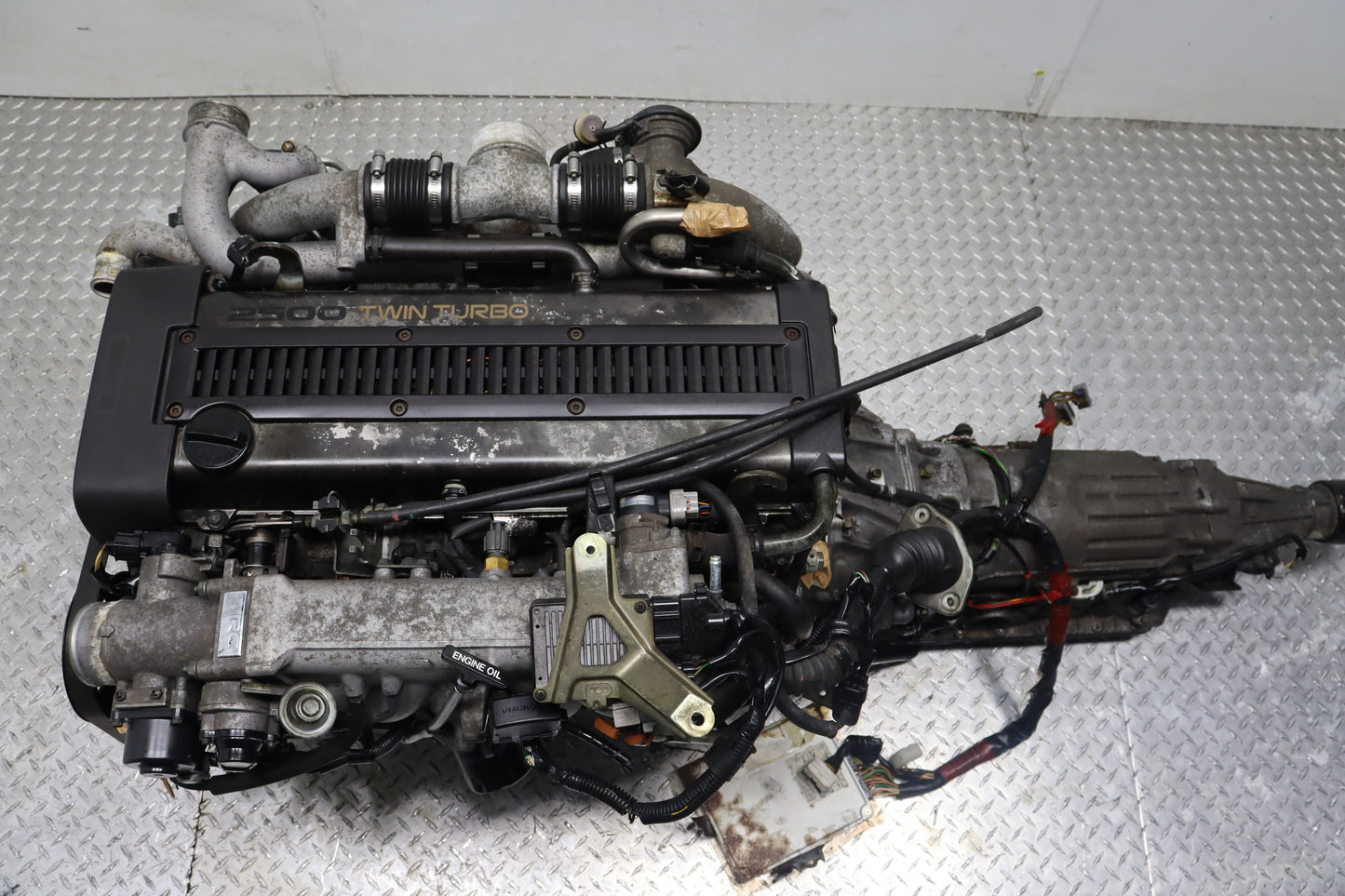 JDM Toyota Supra Soarer 1JZ-GTE 2.5L Inline-6 Non VVT-i Twin Turbo Engine with Automatic Transmission