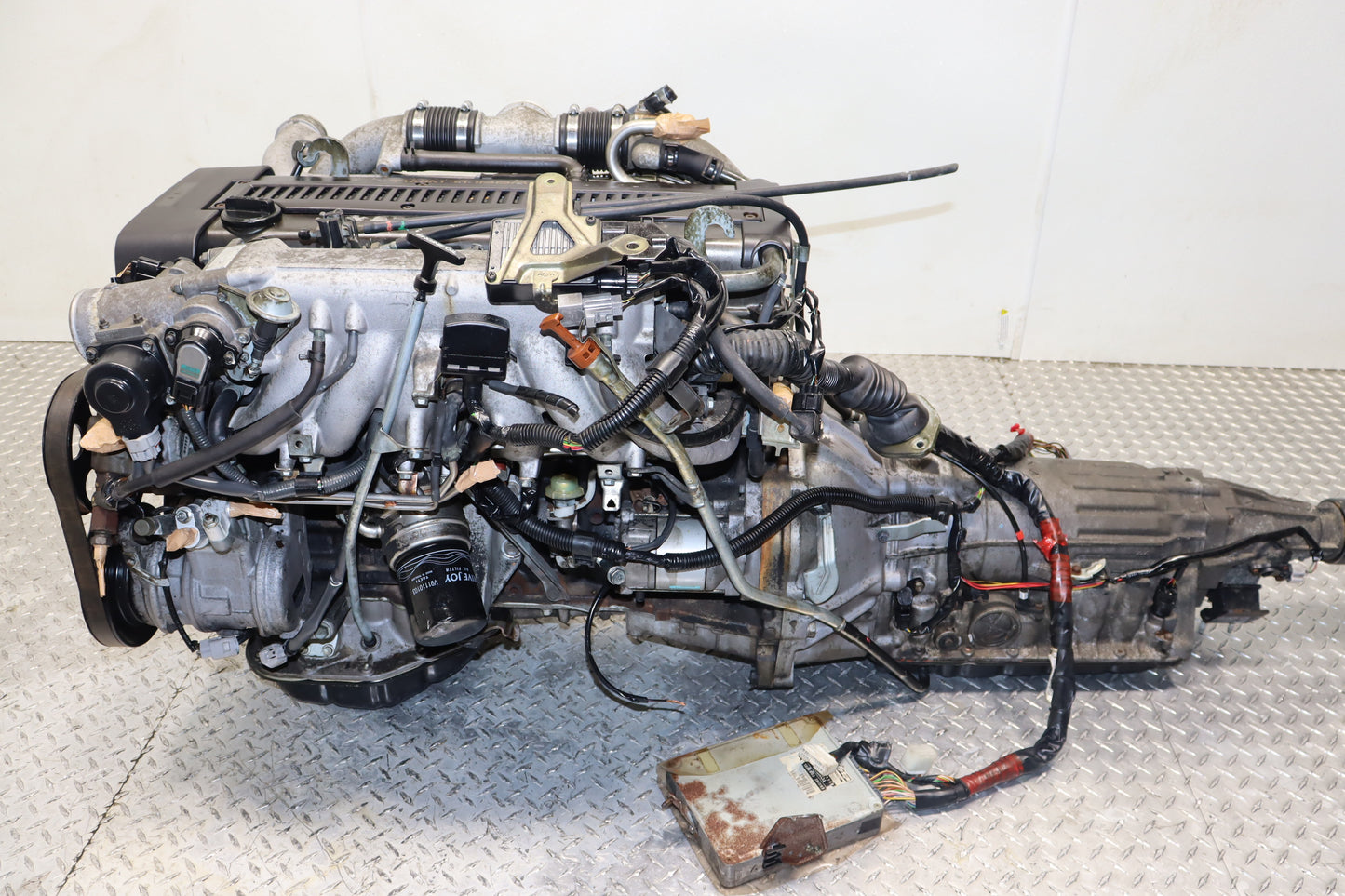 JDM Toyota Supra Soarer 1JZ-GTE 2.5L Inline-6 Non VVT-i Twin Turbo Engine with Automatic Transmission
