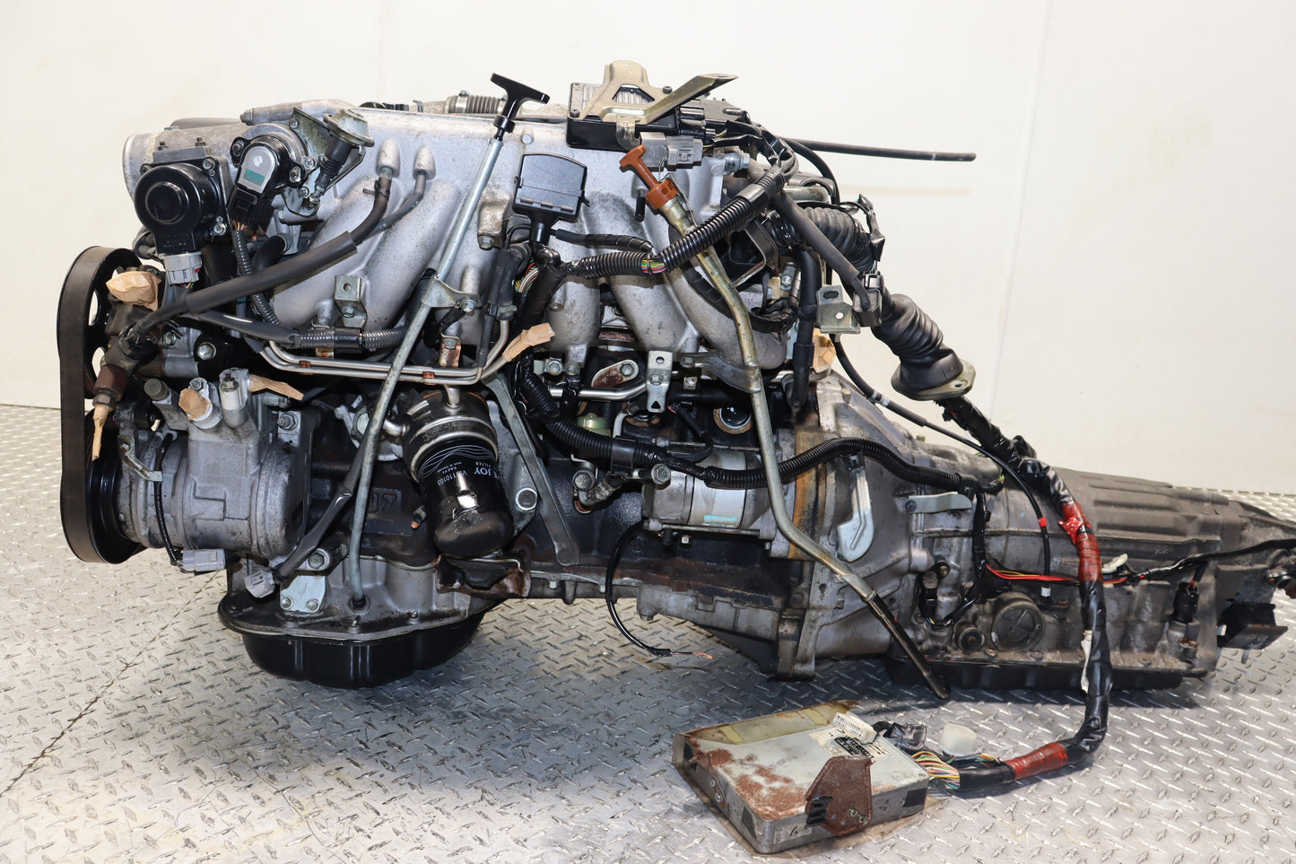 JDM Toyota Supra Soarer 1JZ-GTE 2.5L Inline-6 Non VVT-i Twin Turbo Engine with Automatic Transmission