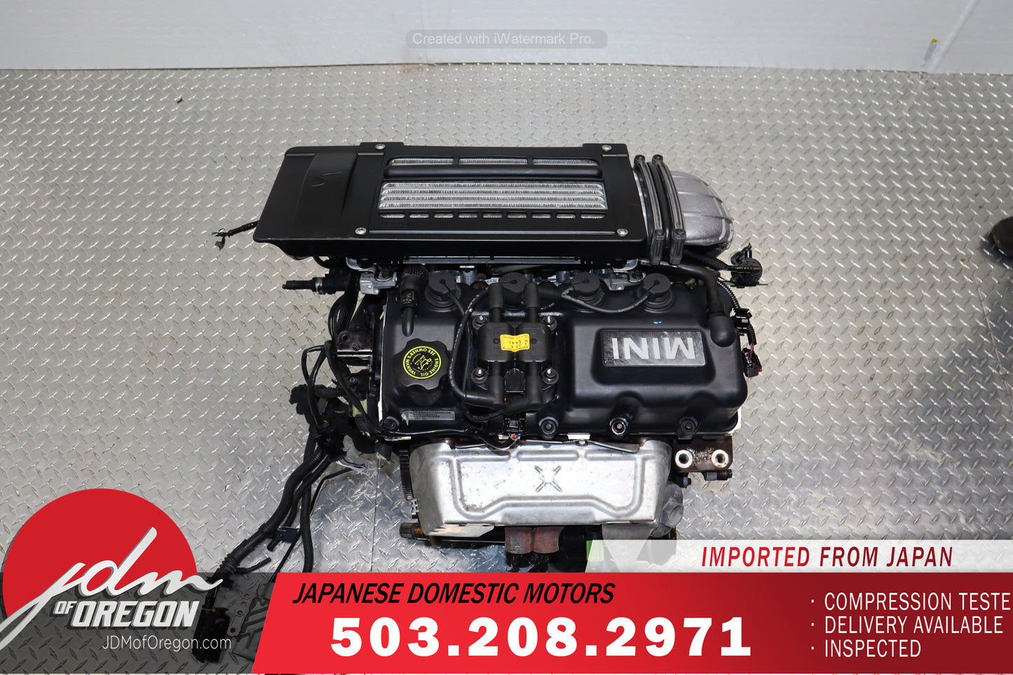 2002 2003 2004 2005 2006 Mini Cooper S R53 1.6L SOHC Supercharged Engine JDM W11B16A 55K Miles