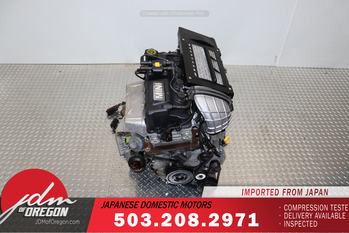 2002 2003 2004 2005 2006 Mini Cooper S R53 1.6L SOHC Supercharged Engine JDM W11B16A 55K Miles