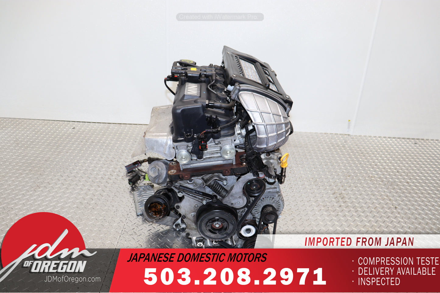 2002 2003 2004 2005 2006 Mini Cooper S R53 1.6L SOHC Supercharged Engine JDM W11B16A 55K Miles