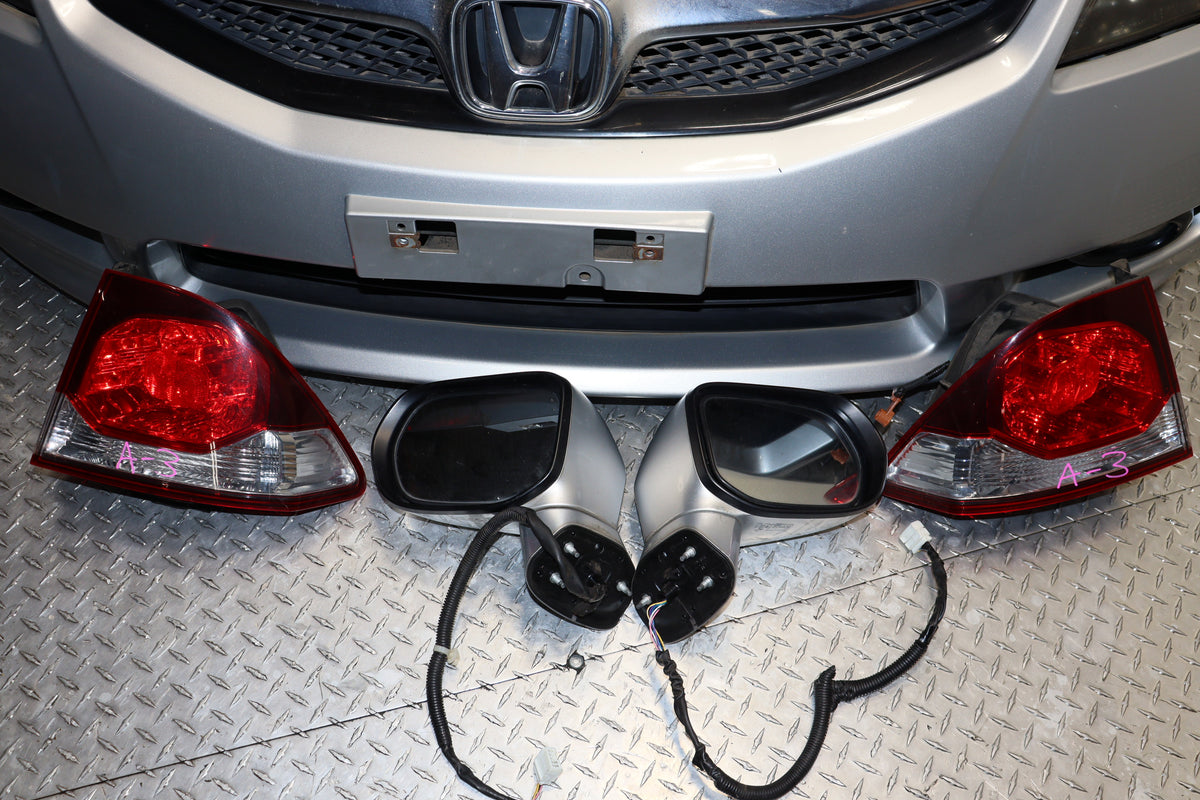 2006–2011 Honda Civic JDM Rear End Conversion Bumper Trunk Lid Tail Lights