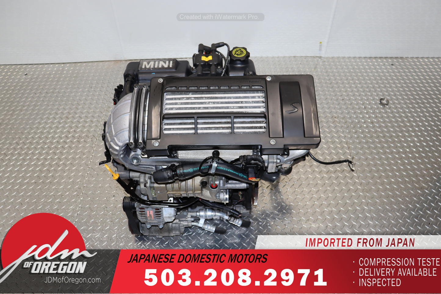 2002 2003 2004 2005 2006 Mini Cooper S R53 1.6L SOHC Supercharged Engine JDM W11B16A 55K Miles