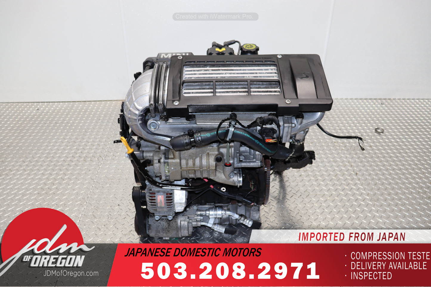 2002 2003 2004 2005 2006 Mini Cooper S R53 1.6L SOHC Supercharged Engine JDM W11B16A 55K Miles