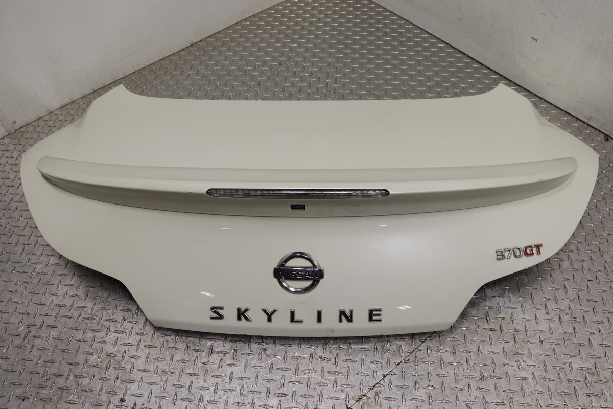 JDM 2010–2015 Nissan Skyline V36 Infiniti G37 Coupe OEM Rear Trunk Lid & Tail Lights rear bumper