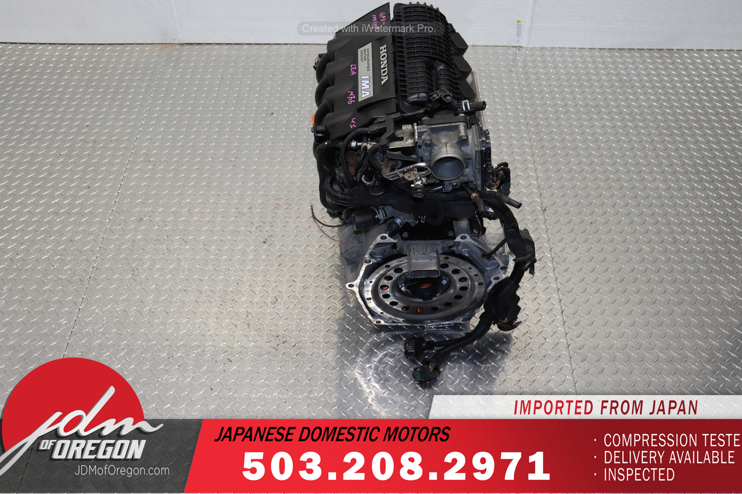 2011–2016 Honda CR-Z Engine 1.5L SOHC i-VTEC 16V JDM LEA MF6 Motor