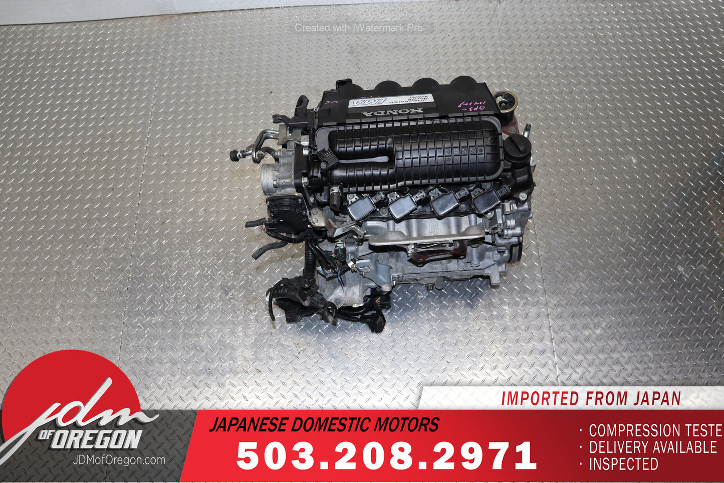 2011–2016 Honda CR-Z Engine 1.5L SOHC i-VTEC 16V JDM LEA MF6 Motor