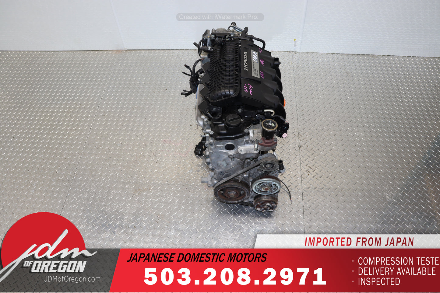 2011–2016 Honda CR-Z Engine 1.5L SOHC i-VTEC 16V JDM LEA MF6 Motor