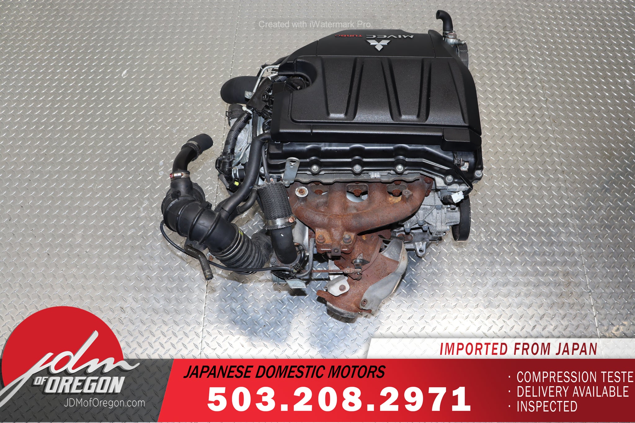 JDM 09-15 MITSUBISHI EVOLUTION X RALLIART JDM 4B11 2.0L TURBO DOHC ENGINE