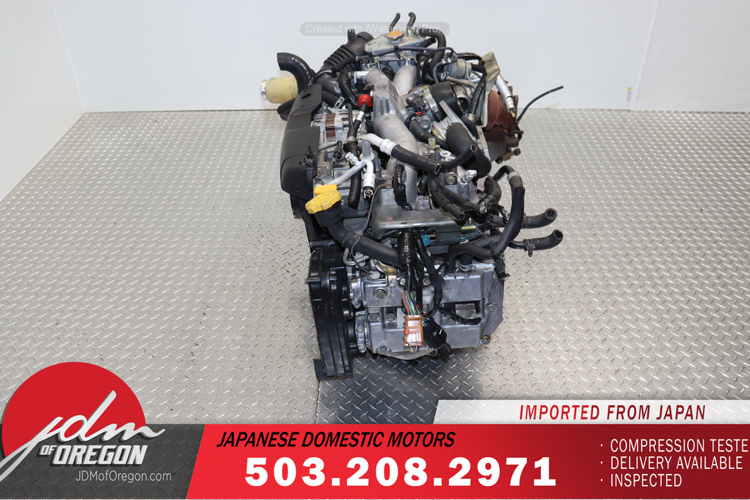 02-05 SUBARU IMPREZA WRX JDM EJ205 EJ20T 2.0L DOHC AVCS ENGINE