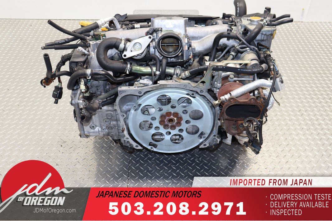 02-05 SUBARU IMPREZA WRX JDM EJ205 EJ20T 2.0L DOHC AVCS ENGINE