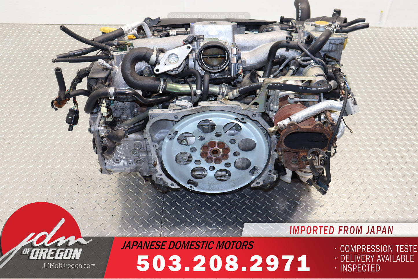 02-05 SUBARU IMPREZA WRX JDM EJ205 EJ20T 2.0L DOHC AVCS ENGINE
