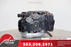 JDM 08-14 SUBARU IMPREZA WRX DUAL AVCS EJ20Y 2.0L ENGINE REPLACEMENT TO EJ255 2.5L