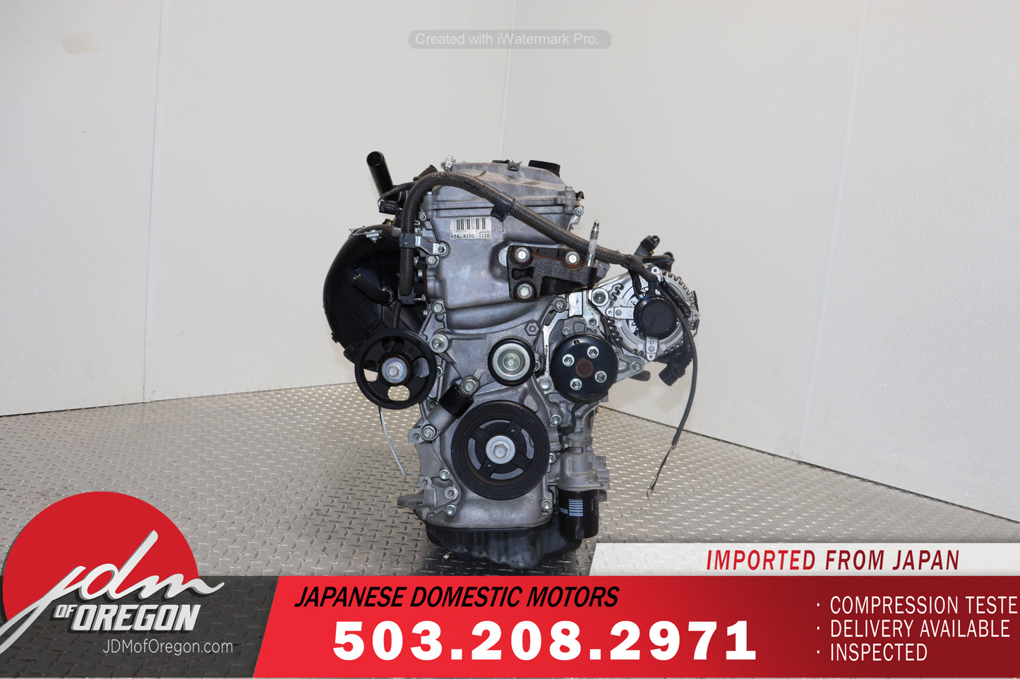 2009–2010 Pontiac Vibe Engine 4-Cylinder 2.4L JDM 2AZ-FE VVT-i Motor