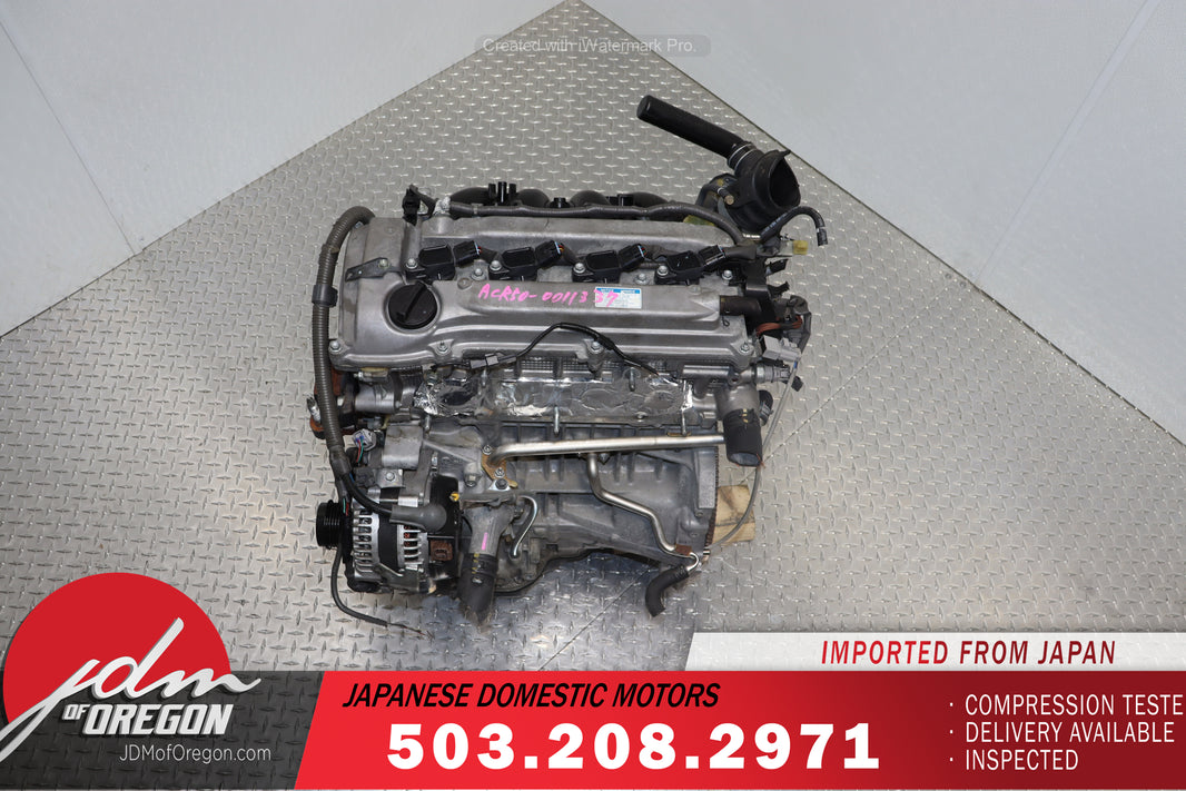 2009–2012 Toyota Corolla XRS OEM Engine JDM 2.4L 2AZ-FE Motor