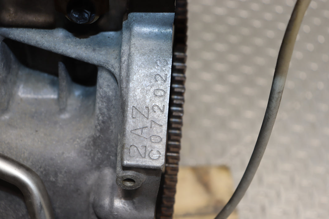 2009–2012 Toyota Corolla XRS OEM Engine JDM 2.4L 2AZ-FE Motor