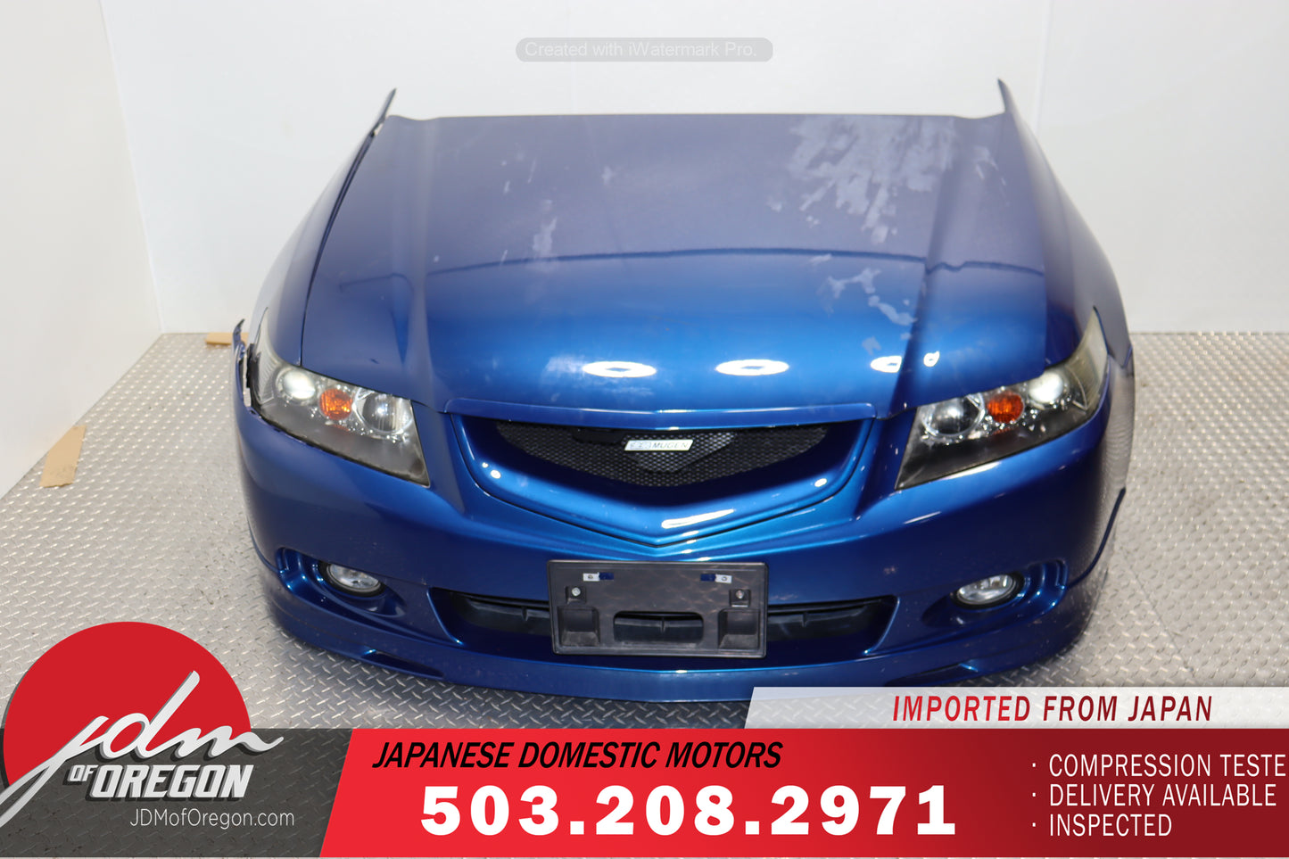 JDM 04-08 ACURA TSX CL7 MUGEN HONDA ACCORD EURO R OEM COMPLETE FRONT END CLIP