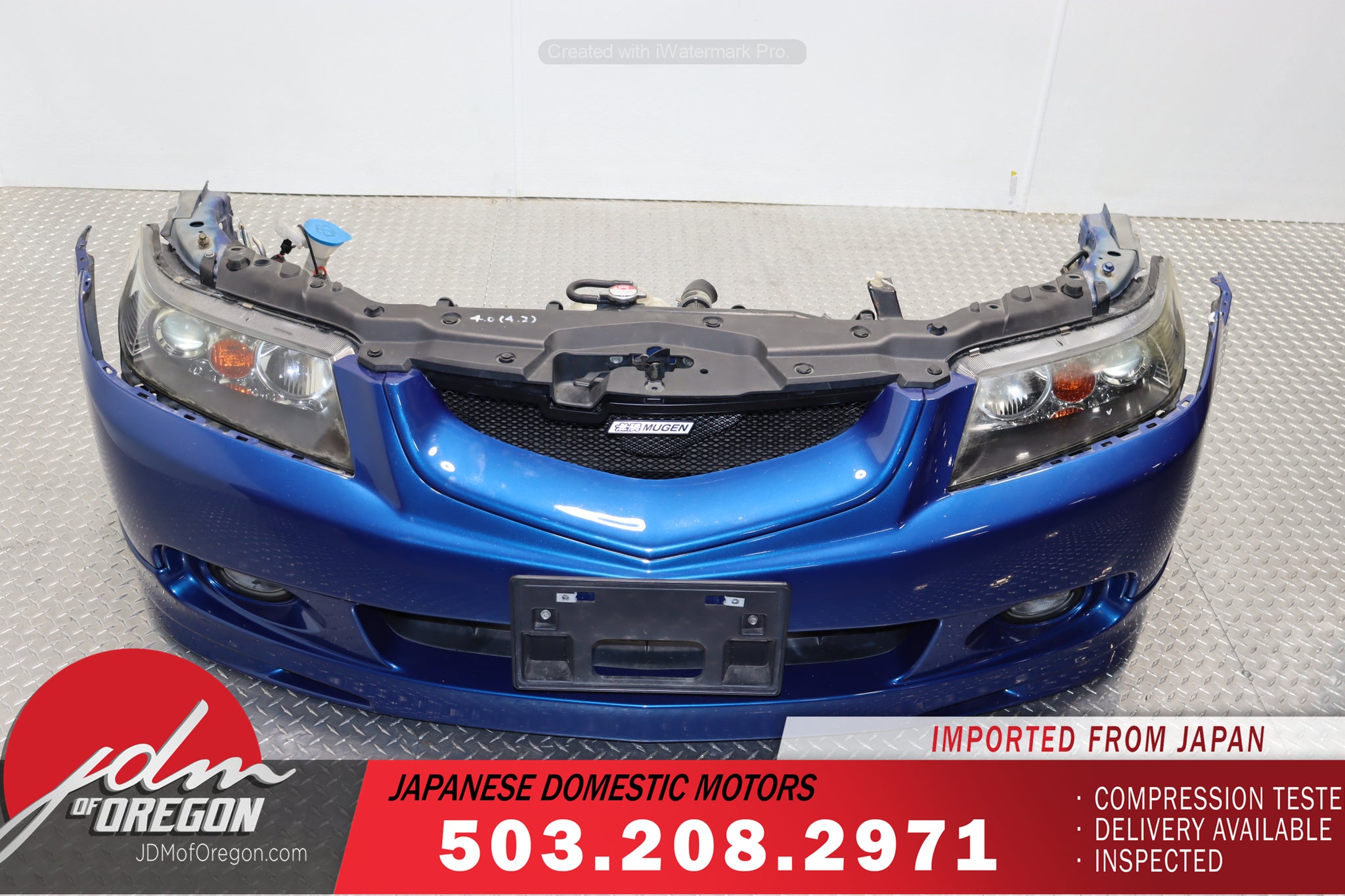 JDM 04-08 ACURA TSX CL7 MUGEN HONDA ACCORD EURO R OEM COMPLETE FRONT END CLIP