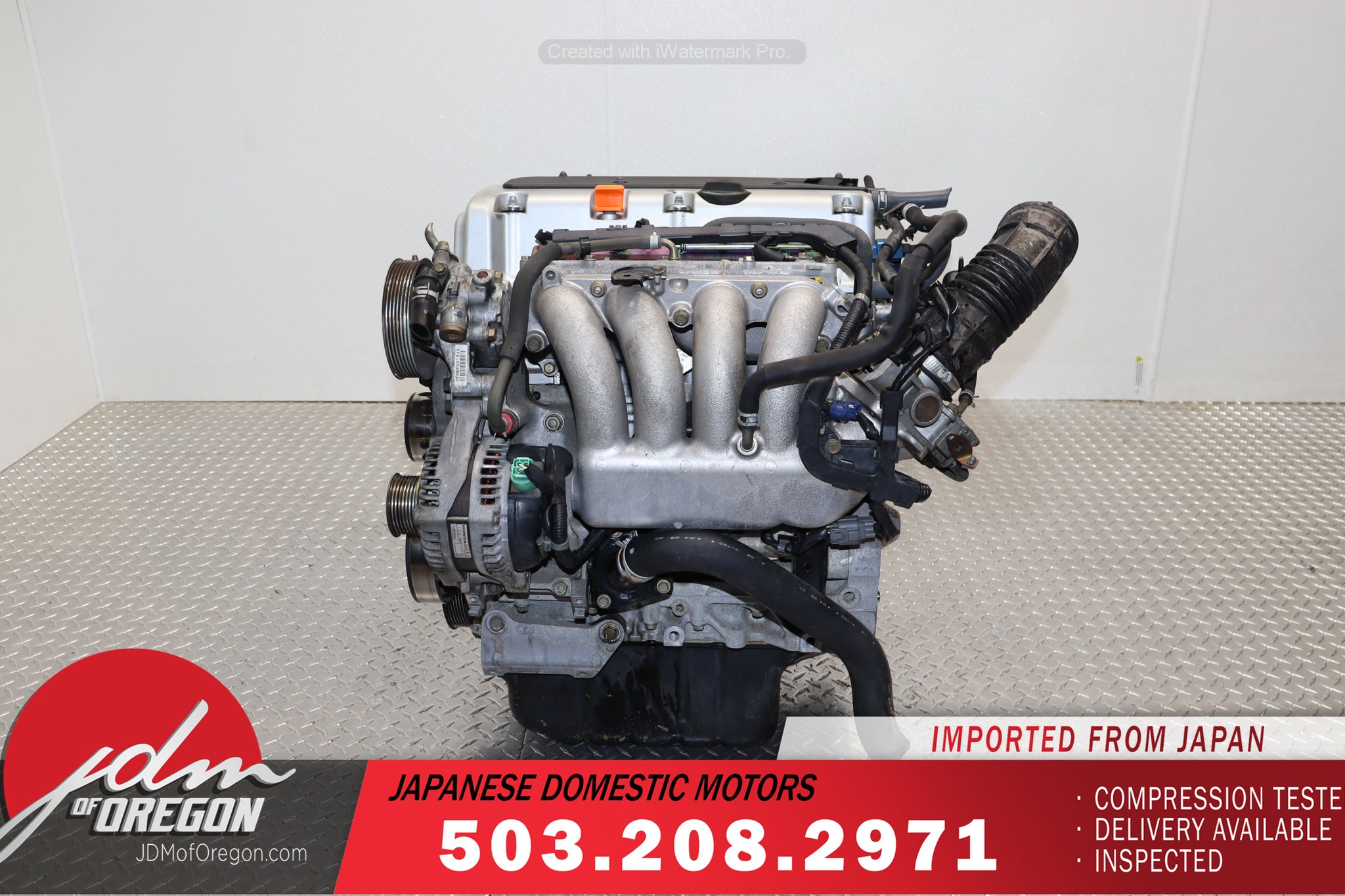 JDM K24A RBB HIGH COMP 2.4L MOTOR 3-LOBE HONDA 04-08 ACURA TSX ENGINE