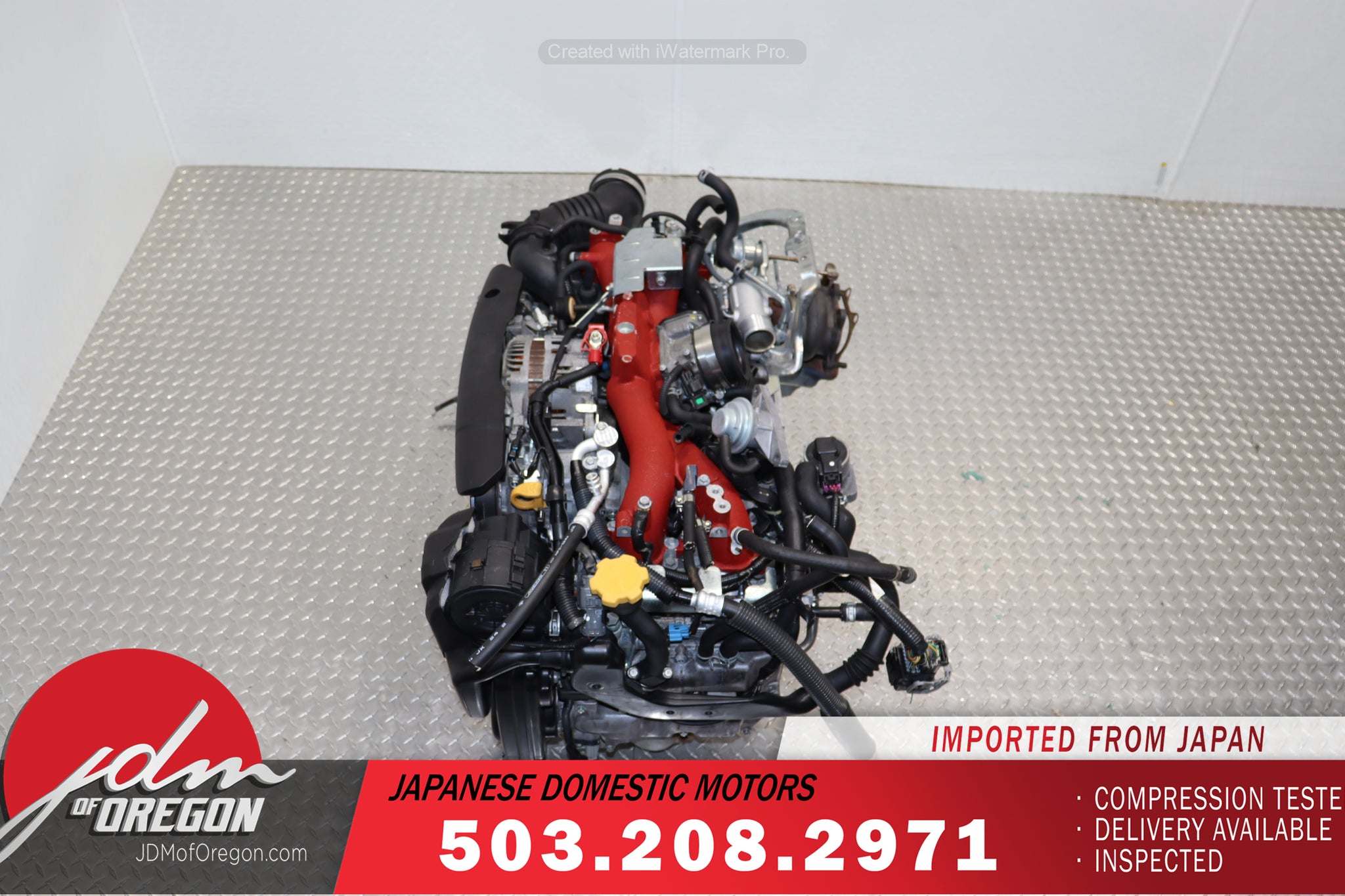 JDM 08-21 SUBARU WRX STI ENGINE JDM EJ257 2.5L TURBO AVCS EJ25 V10 ENGINE