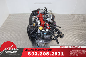 JDM 08-21 SUBARU WRX STI ENGINE JDM EJ257 2.5L TURBO AVCS EJ25 V10 ENGINE